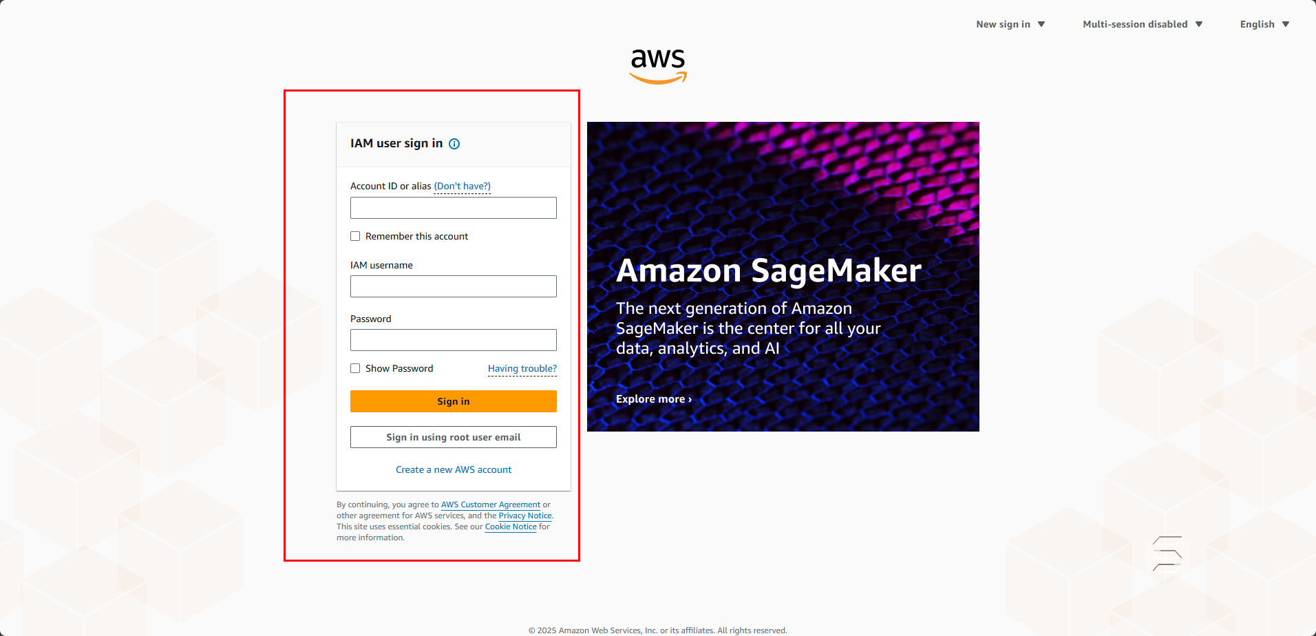AWS Console